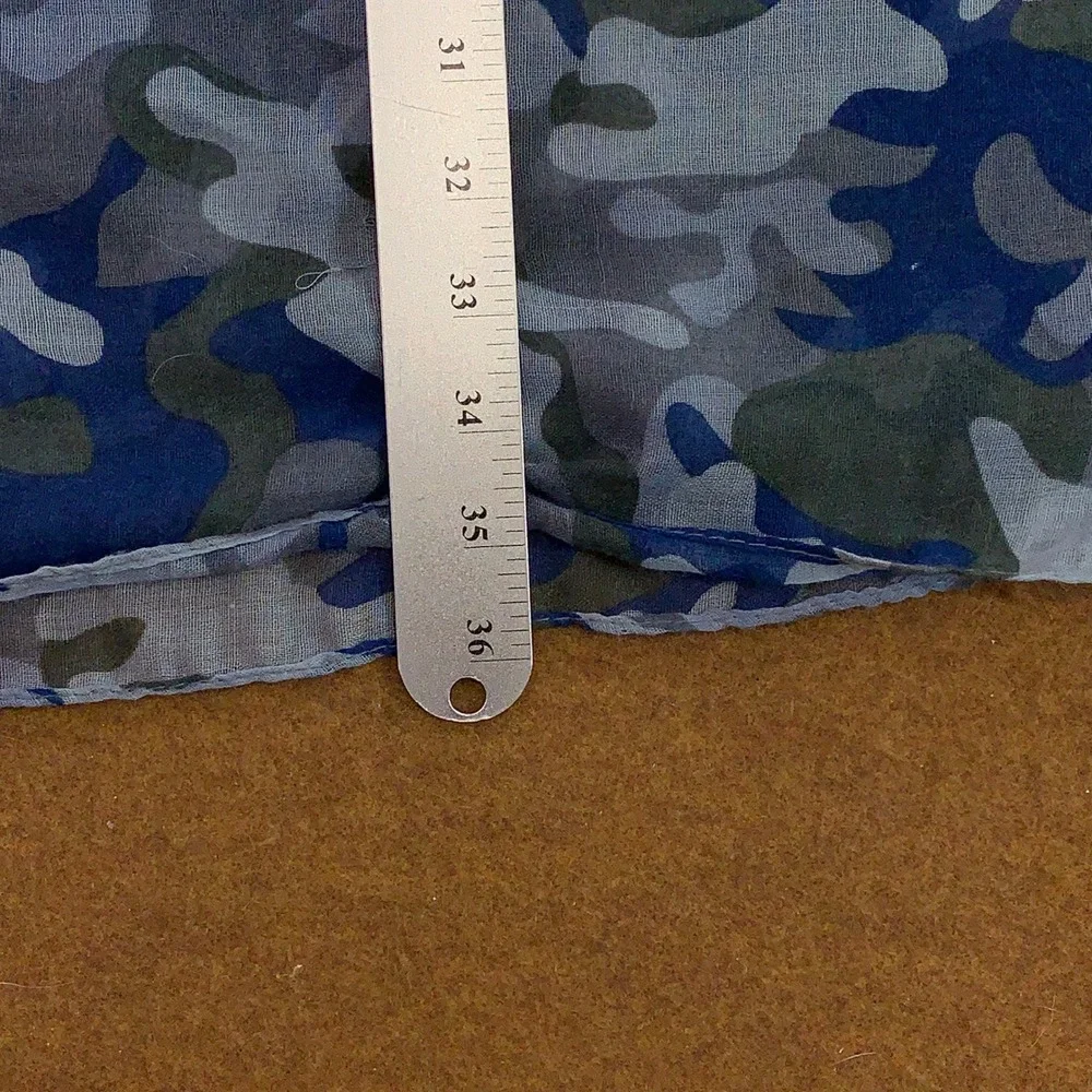 Insect Shield Unisex OS Blue Camo Permethrin Treated Bug Repellent Scarf Wrap